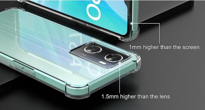 Immagine prodotto Screenguard Oppo A57s Custodia Crystal Soft Airbag Bumper (Oppo A57s)