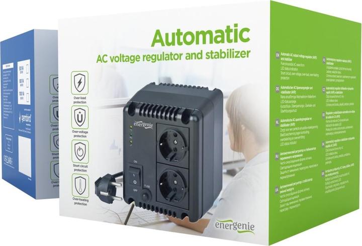 Produktbild Gembird EG-AVR-1001 Energenie Automatic (1 VA, 600 W)