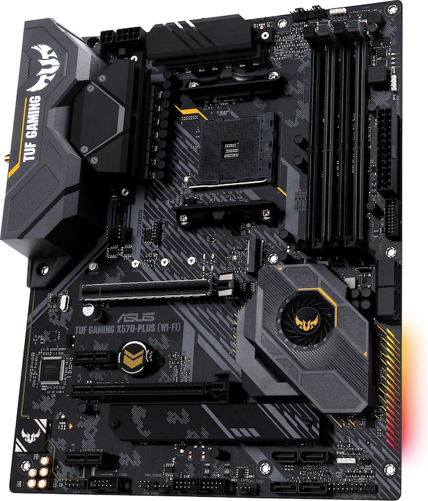 Produktbild ASUS TUF Gaming X570-Plus (WI-FI) (AM4, AMD X570, ATX)