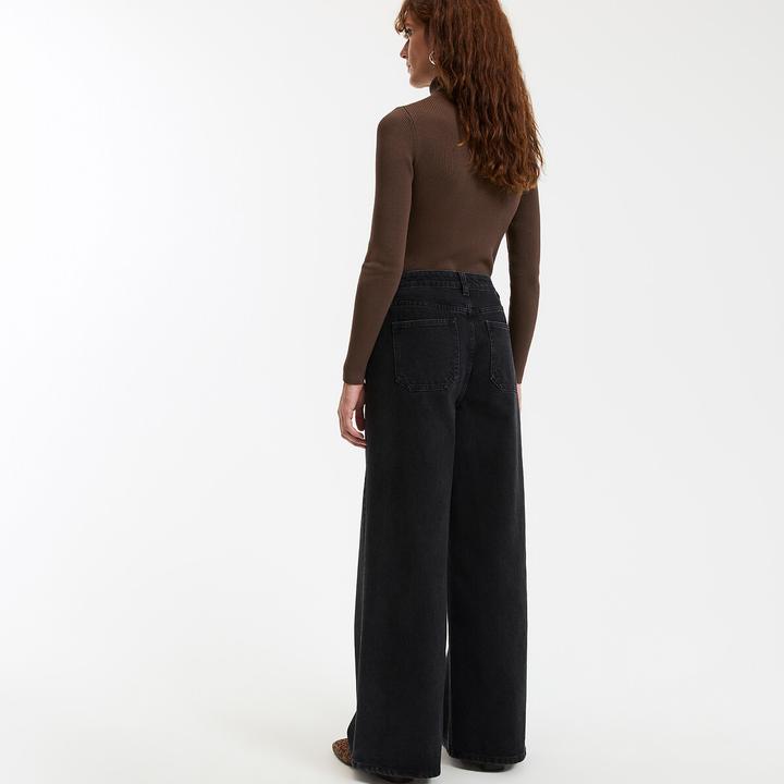 Actual product image La Redoute Collections Extraweite High-Waist-Jeans (34)