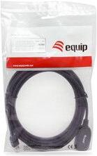 Produktbild equip Kabel USB USB-A - USB-A 5 m Schwarz (133346) (5 m, USB 3.2 Gen 1)