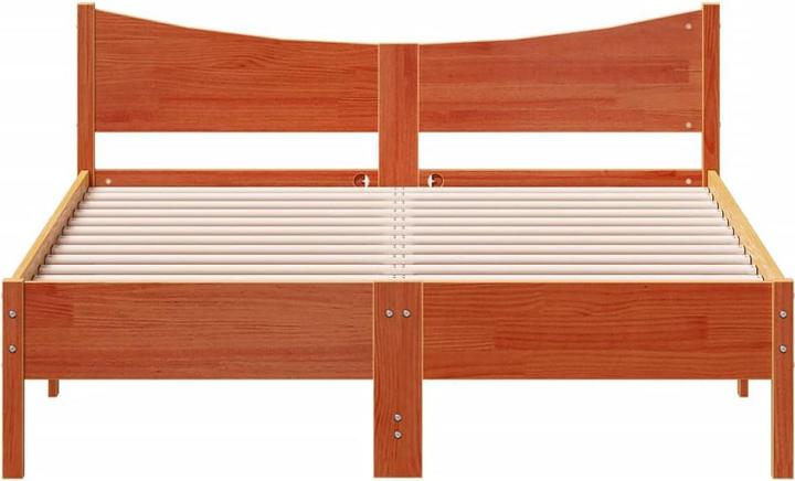 Actual product image vidaXL Pine bed (120 x 190 cm)