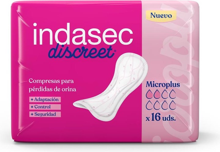 Produktbild Indasec Discreet Microplus (16 x)