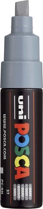 Actual product image Posca Bold Marker PC-8K (Grey, 8 mm, 1 x)
