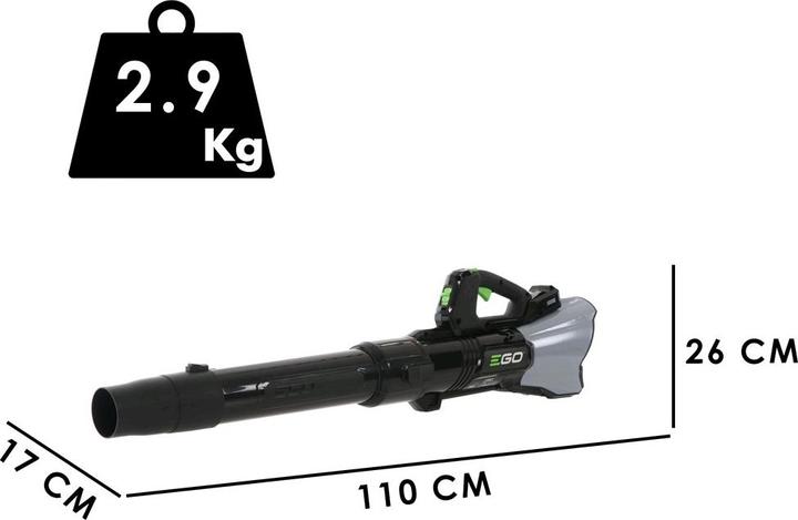 Image du produit EGO Akumuliatorinis lapų pūstuvas Power+ LBX6000 (Fonctionnement sur batterie, Aspirateurs à feuilles)