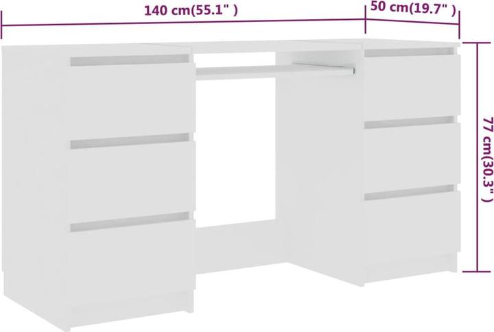 Produktbild VidaXL Jacinda (140 x 50 x 77 cm)