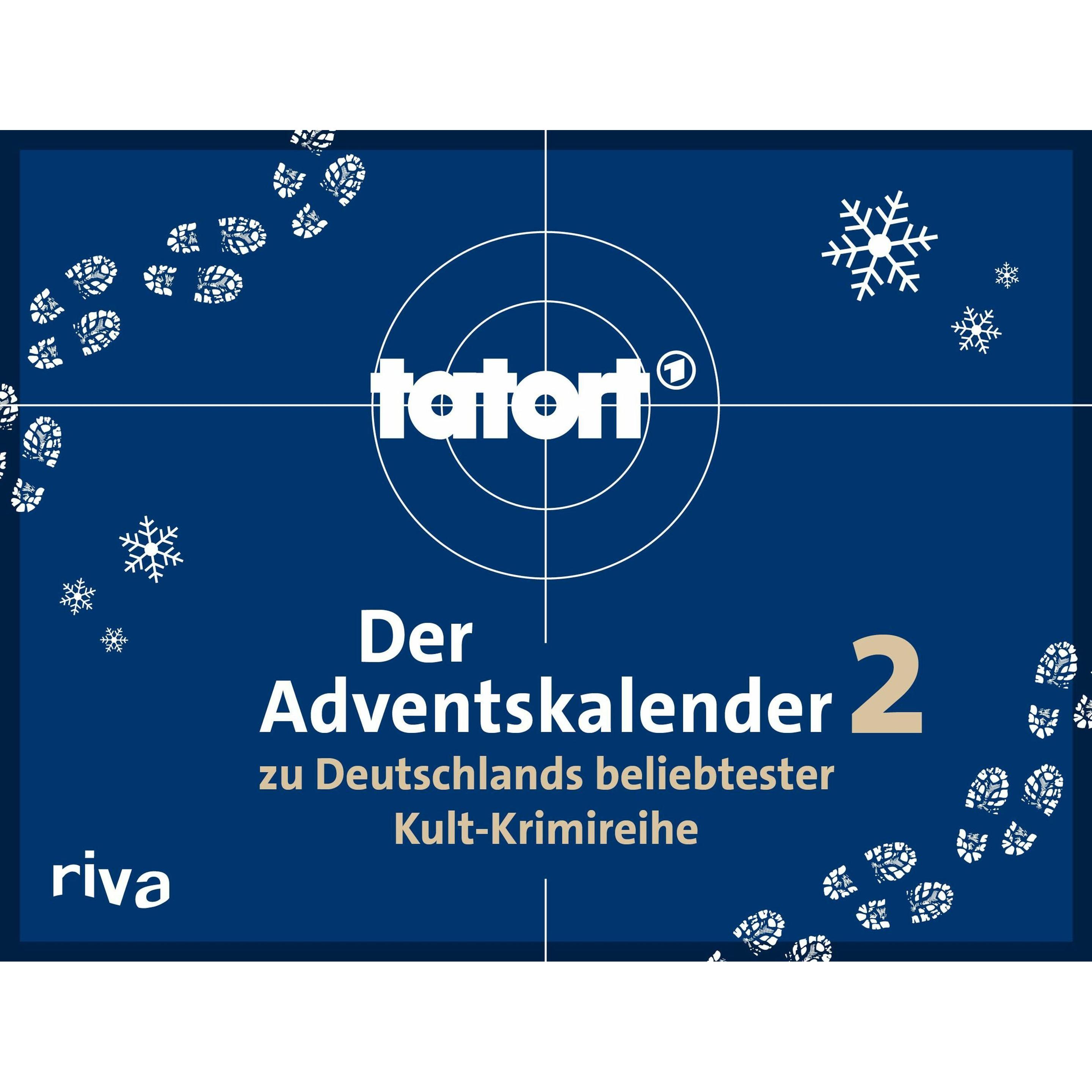 Riva Tatort 2 – Der Adventskalender zu Deutschlands beliebtester Kult-Krimireihe