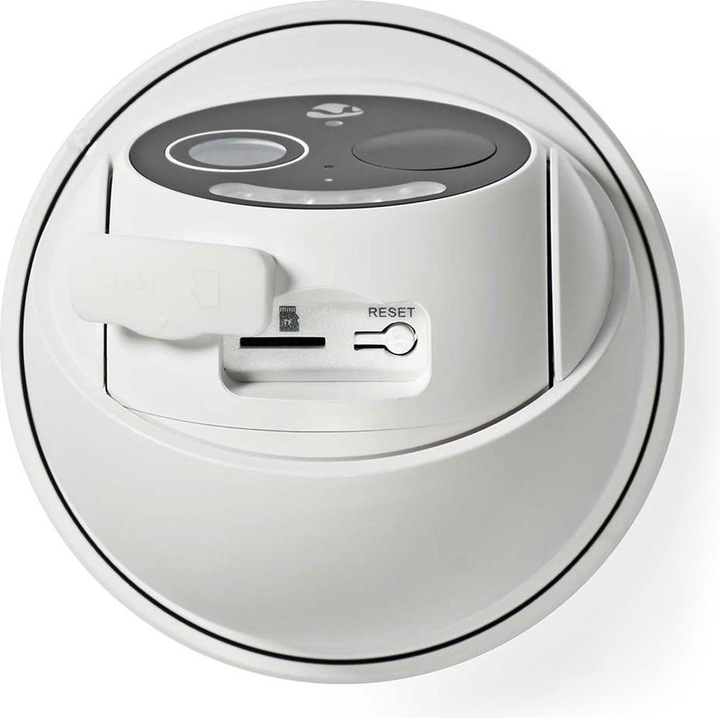 Actual product image Nedis SmartLife Outdoor Camera | Wi-Fi | Full HD 1080p | Pan tilt | IP65 | Max. Battery life: 5 (1920 x 1080 Pixels)