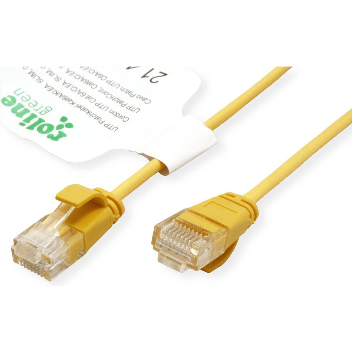 Thumbnail - Roline UTP Patchkabel Kat.6A (Class EA), LSOH, slim (UTP, CAT6a, 0.30 m), Netzwerkkabel