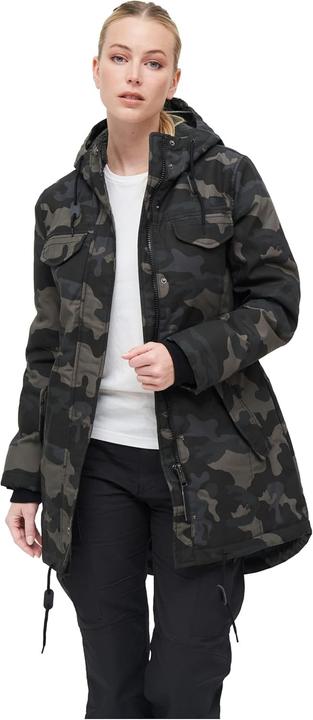 Image du produit Brandit Femmes Marsh Lake Parka Taille XS Couleur Camouflage foncé (XS)