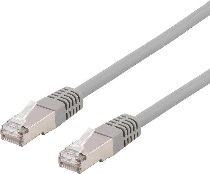 Deltaco patch cable - 7 m - grey (S/FTP, CAT6, 7 m) - buy at Galaxus