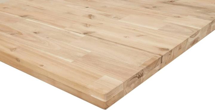 Productafbeelding VidaXL Acacia zwevende plank Onbehandeld (120 x 20 x 4 cm)