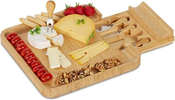 Produktbild Relaxdays Käsebrett Set