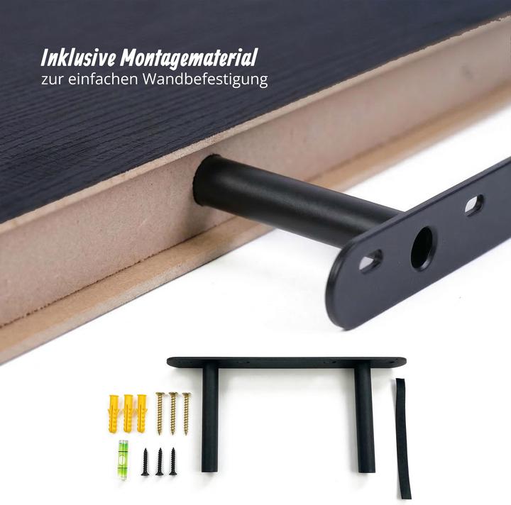 Actual product image Relaxdays 3x wall shelf (50 x 23 x 4 cm)