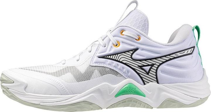 Black, frozen emerald, White