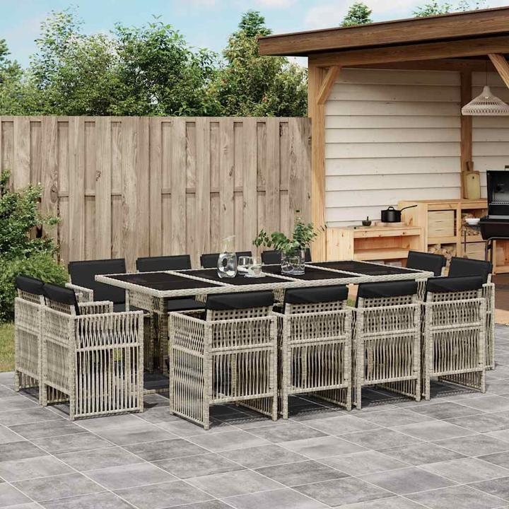 Produktbild vidaXL Garten Essgruppe (220 x 106 x 73 cm)