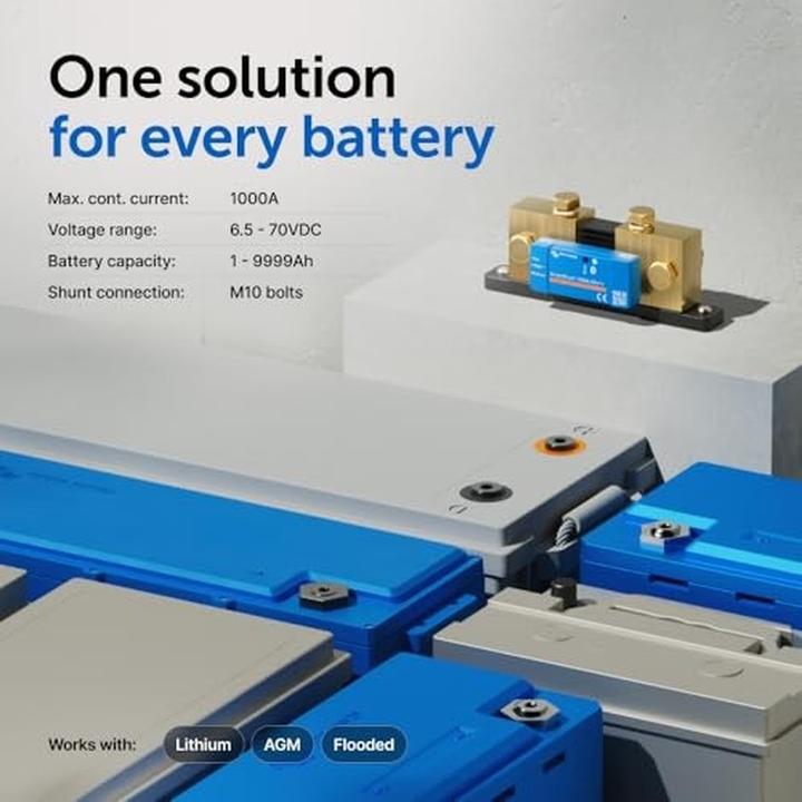 Actual product image Victron Energy Smart Shunt 1000A/50mV - IP65