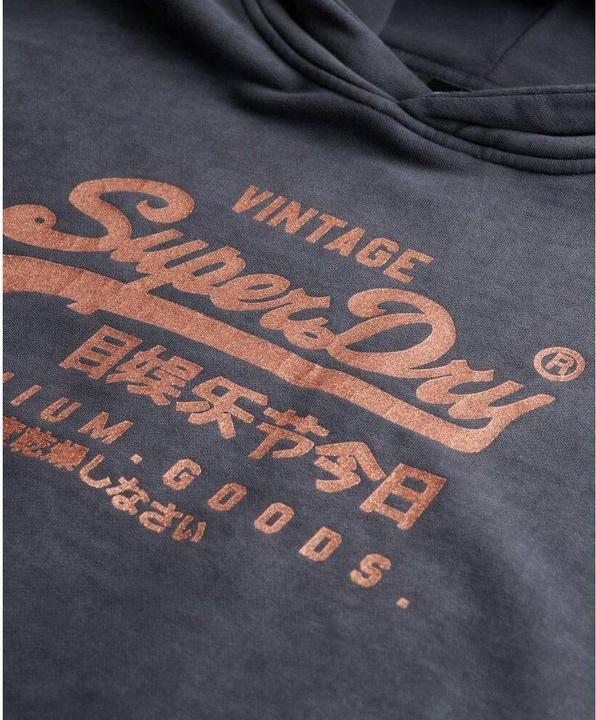 Image du produit Superdry Sweat à capuche décontracté métallisé Vintage Logo (L)