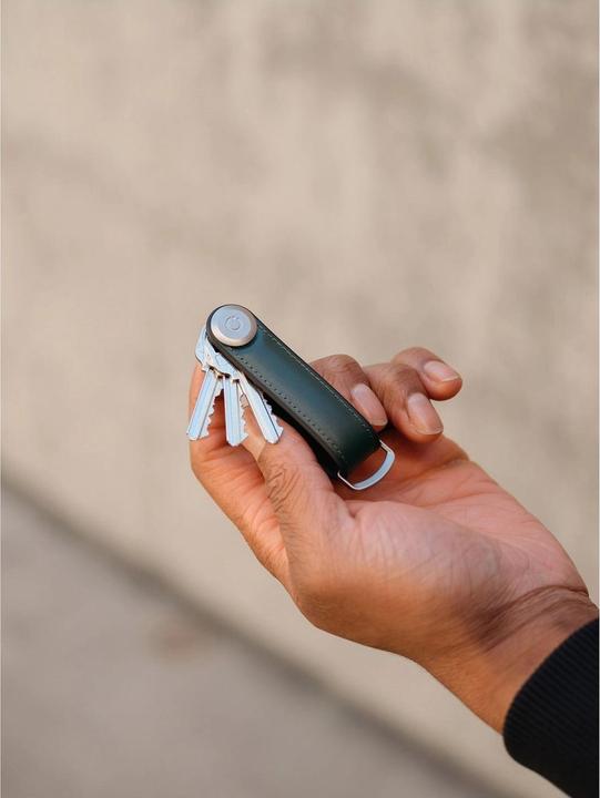 Produktbild Orbitkey Hybrid Leather Key Organiser - Pine Green