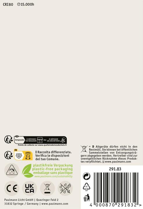 Image du produit Paulmann Globe flottant Shine (E27, 90 lm, 1x)