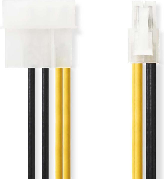Immagine prodotto Nedis CCGP74340VA015 Cavo di alimentazione interna 0,15 m - Cavo di alimentazione interna (0,15 m, P4 (U/UTP, CAT5e, 0.15 m)