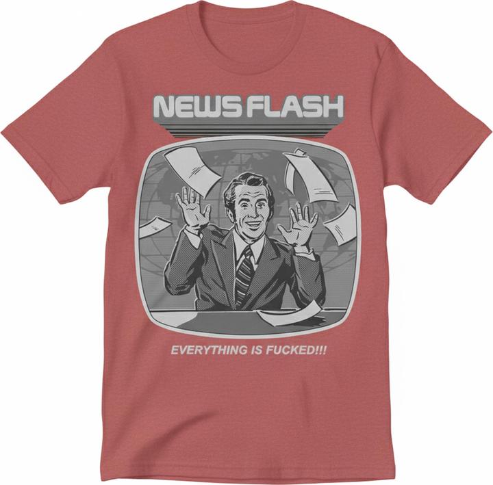 Produktbild Steven Rhodes Newsflash TShirt (L)