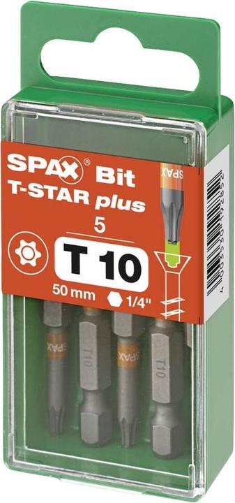 Produktbild Spax BIT T-STAR PLUS T10 50mm S (T 10)