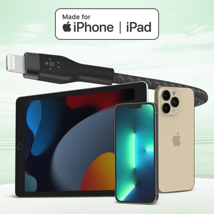 Actual product image Belkin USB C — Lightning (1 m, USB 3.2 Gen 1, 15 W)