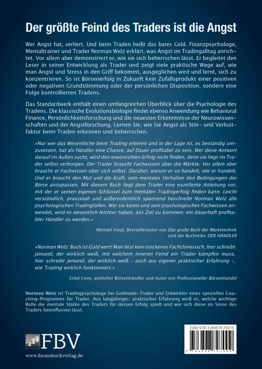 Actual product image Tradingpsychologie So denken und handeln die Profis (German, Norman Welz, 2012)
