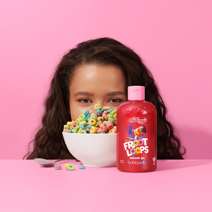 Produktbild Bubble T Bath & Shower Gel Kelloggs Fruit Loops 500ml (500 ml)