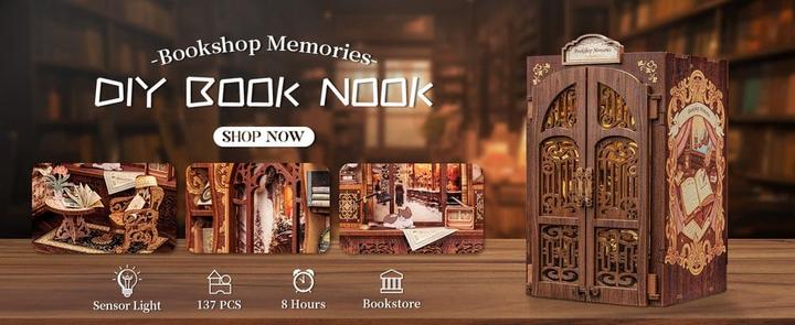 Produktbild Verborgene Bücherstube - Book Nook
