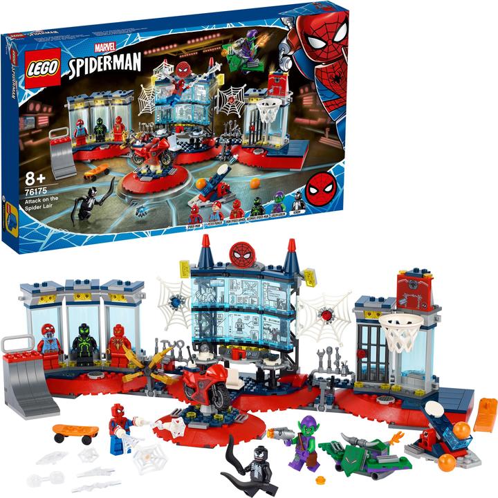 Actual product image LEGO Super Heroes 76175 Attack on the spider cave (76175, LEGO Marvel)