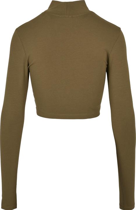 Produktbild Urban Classics Ladies Organic Cropped Turtelneck Longsleeve (4XL)