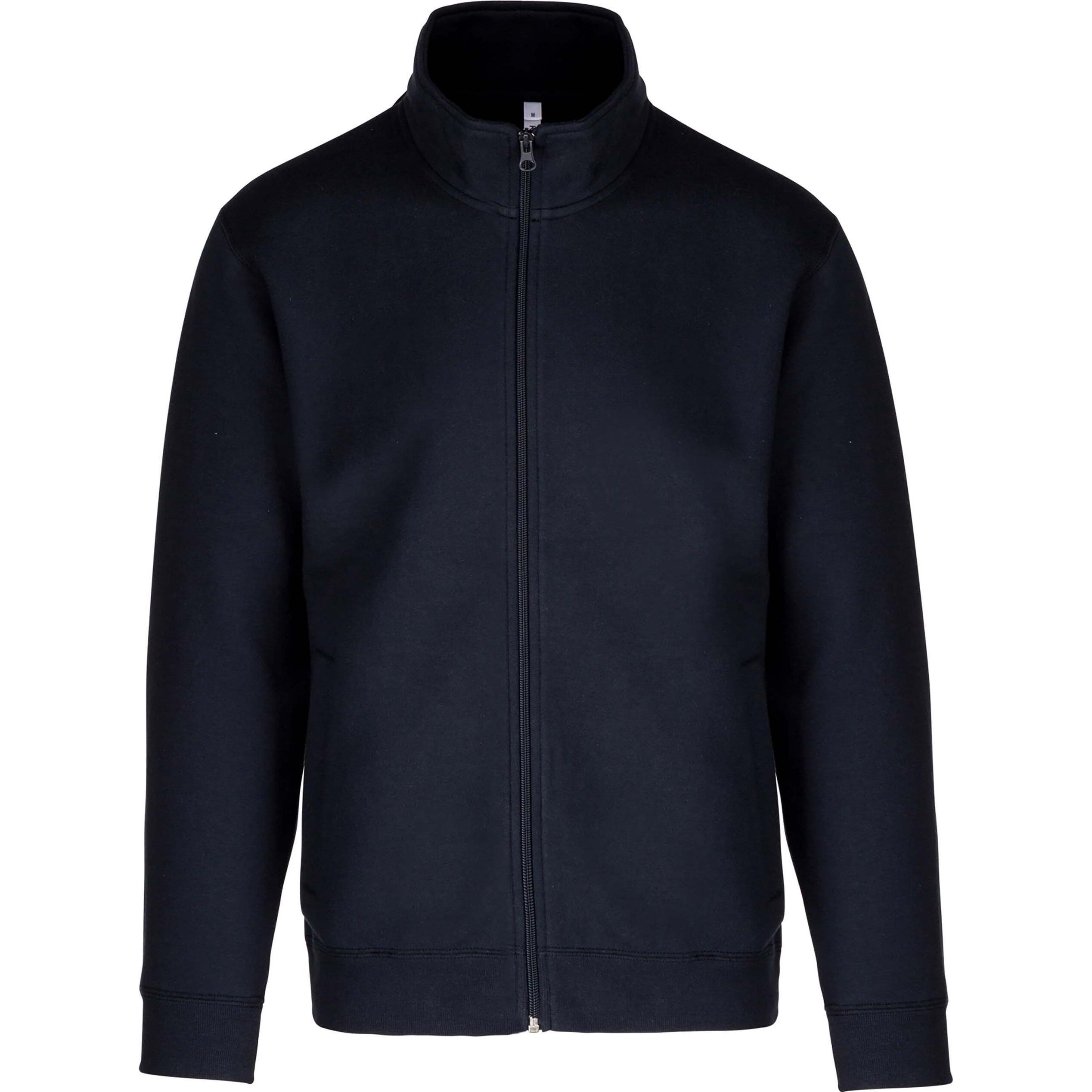 Kariban, Herren, Jacke, Molleton gratté Zippée (4XL), Blau, 4XL