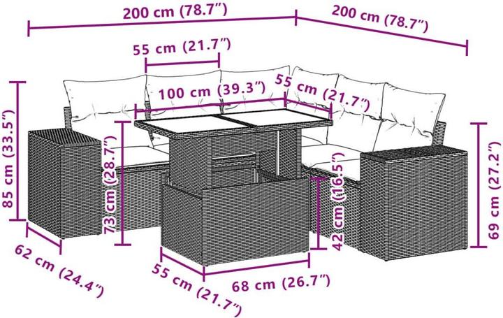Produktbild vidaXL Miller