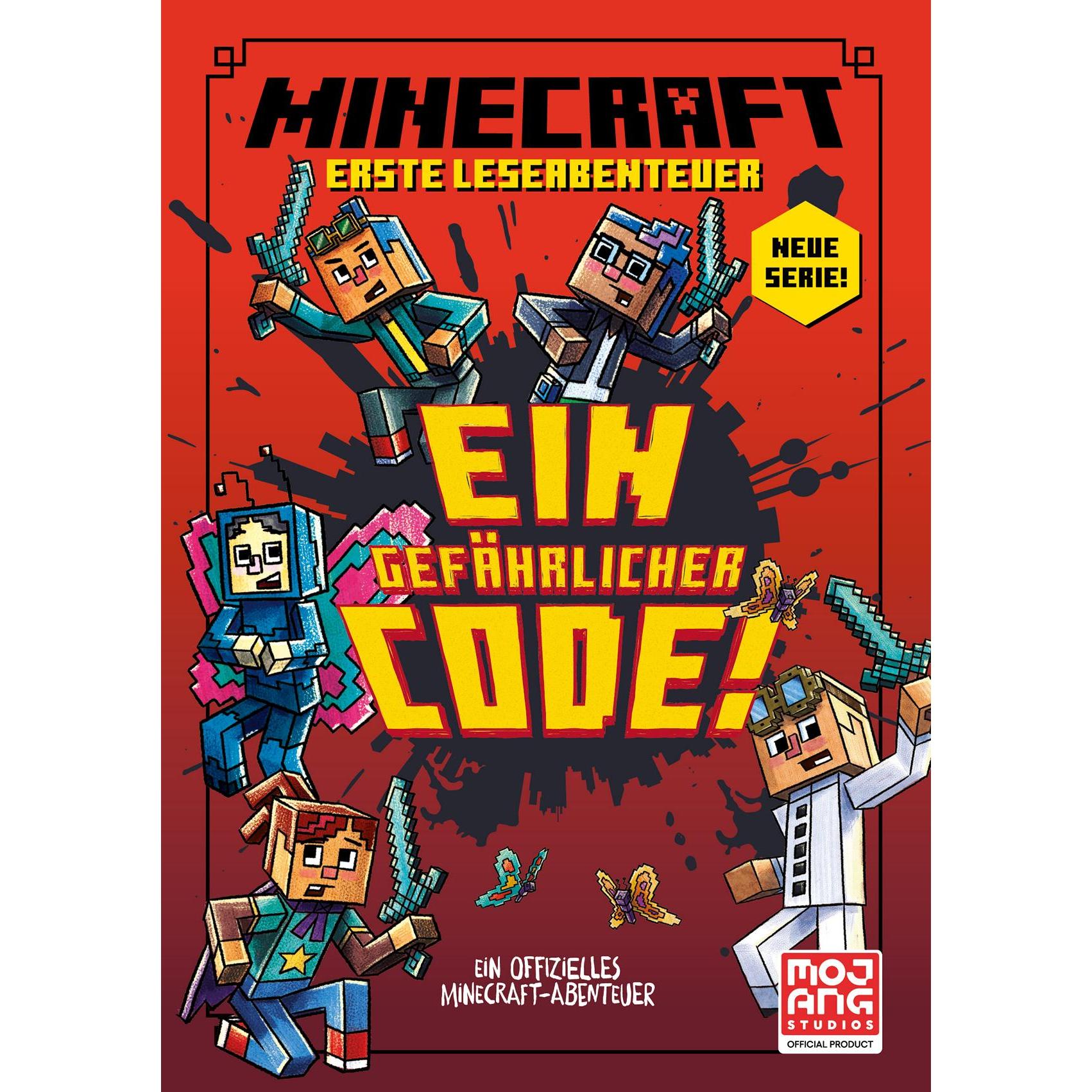 Minecraft Erste Leseabenteuer - Ein gefährlicher Code, Kinderbücher von Nick Eliopulos, Dr. Ulrike Schimming