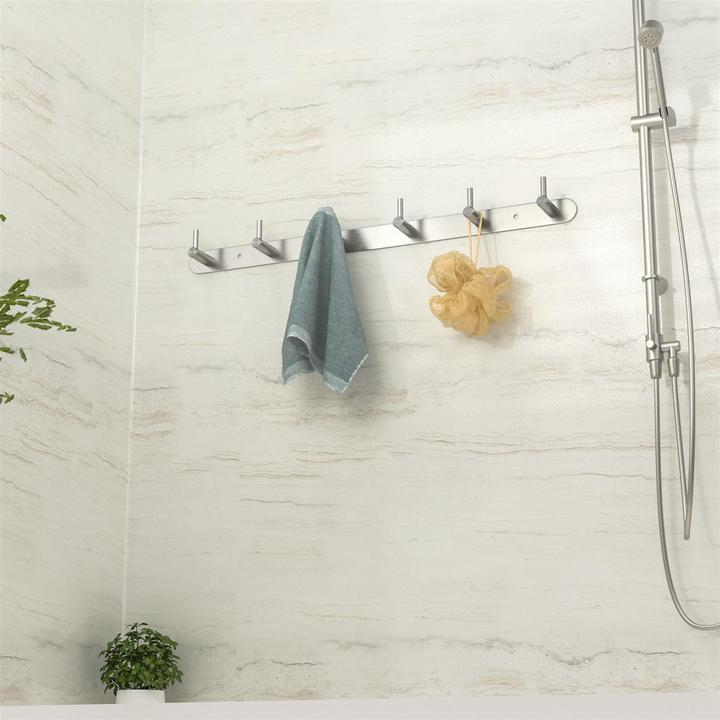 Actual product image Intirilife Coat rail with 6 hooks