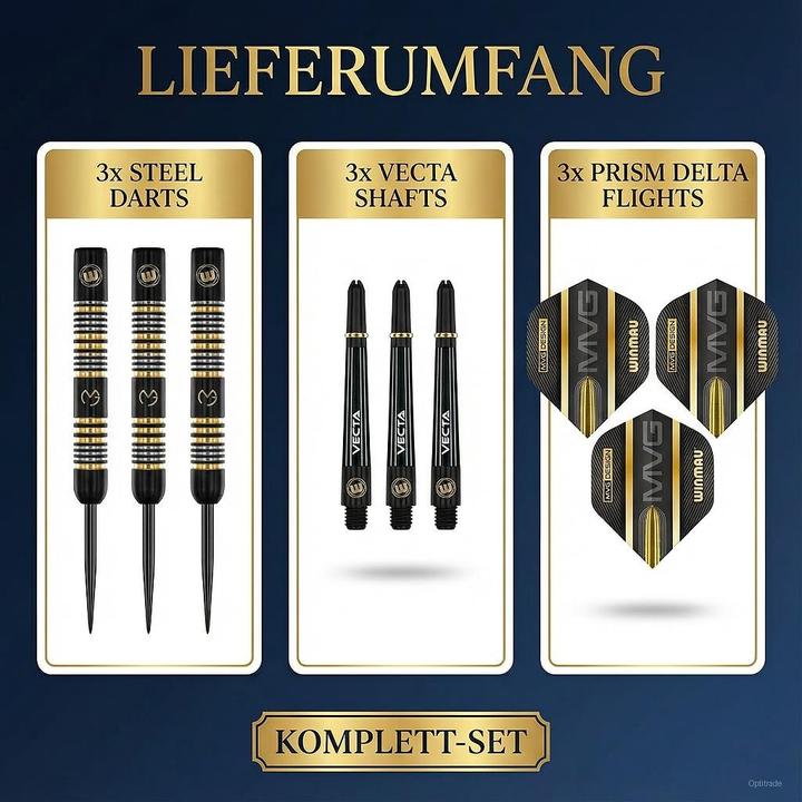 Produktbild Winmau Steel Tip MvG Trilogy (24 g)