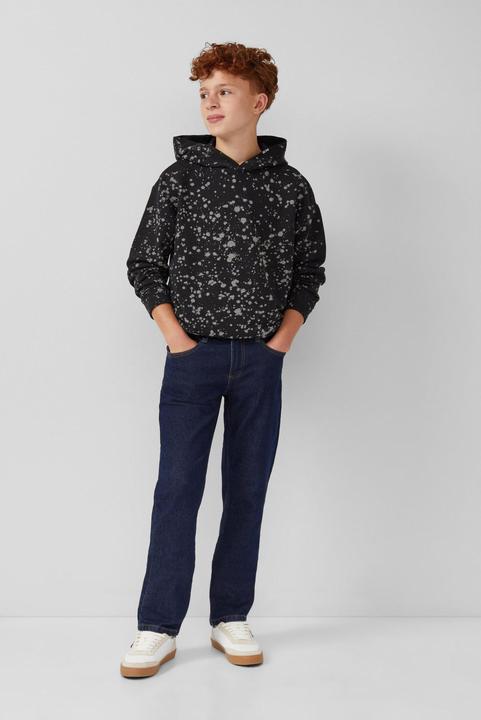 Produktbild s.Oliver Sweatshirt Hoodie in Oversize mit Garment Dye (146, 152)