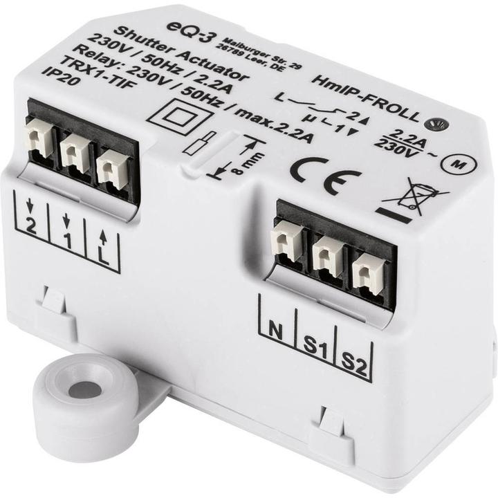 Produktbild Homematic IP Set bestehend aus 5x Rollladenaktor – Unterputz HmIP-FROLL (Rolladenaktor)