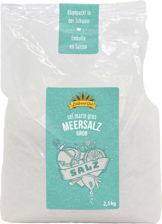 Produktbild Leib und Gut Meersalz (2500 g)