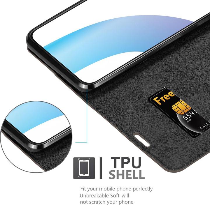 Actual product image Cadorabo Book Invisible Magnet Cover (Vivo V17 Pro)