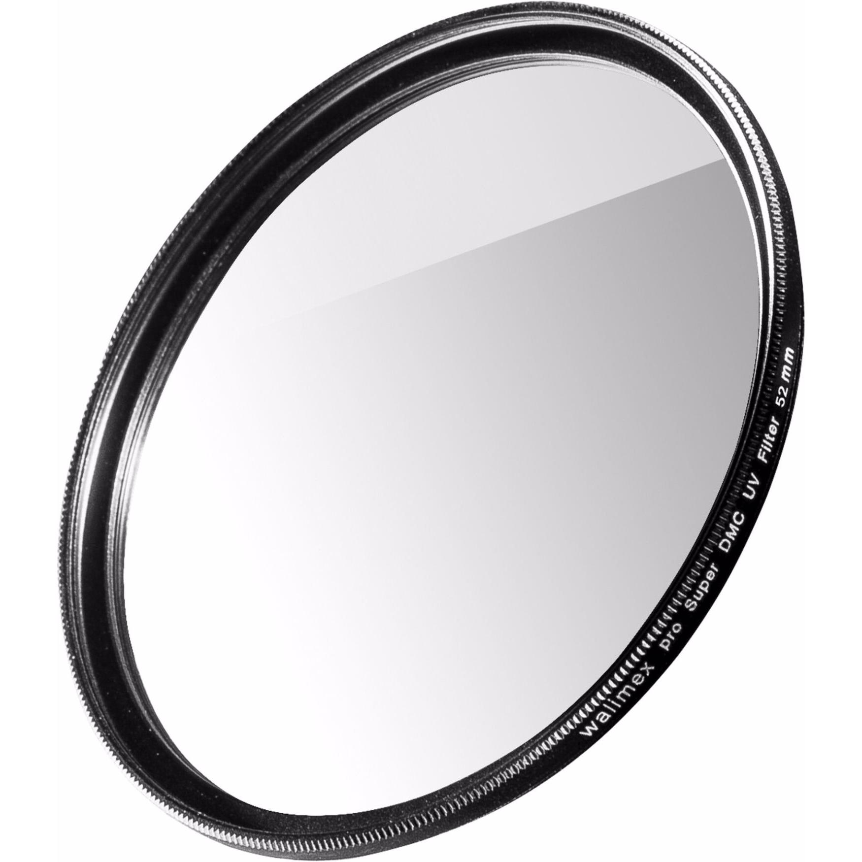 Walimex pro pro UV-Filter Slim Super DMC 52mm (52 mm, UV-Filter, 52 mm), Objektivfilter, Schwarz