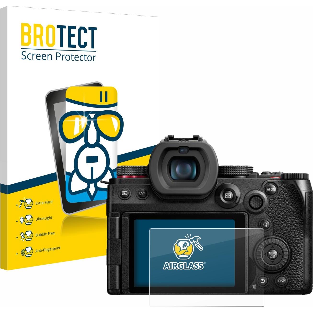 BROTECT AirGlass Panzerglasfolie (Displayschutz), Kameraschutz