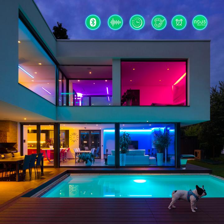Immagine prodotto Nous Striscia LED intelligente RGB Bluetooth F6 (500 cm)