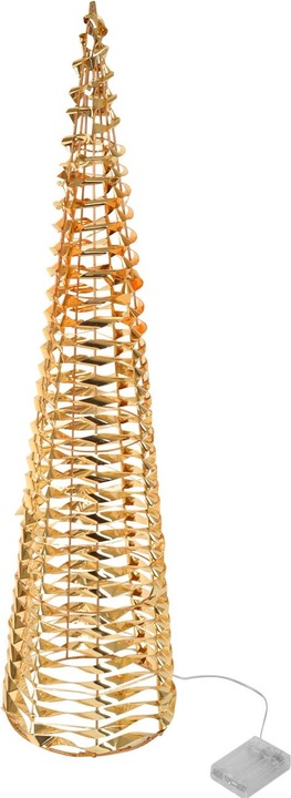 Produktbild H & S Collection Weihnachts-Lichtpyramide mit Micro LEDs und Timer, H 80 cm