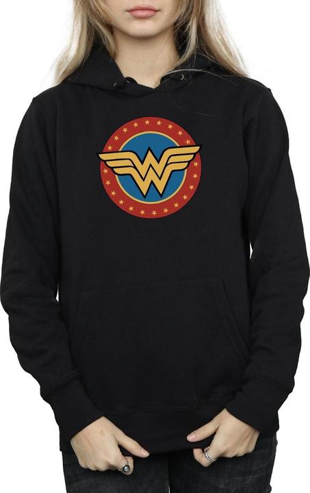 Produktbild Wonder Woman Circle Logo Kapuzenpullover (L)
