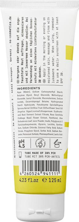 Produktbild Nø Cosmetics AHA/PHA Peeling Cleanser (Reinigungspeeling, 125 ml)