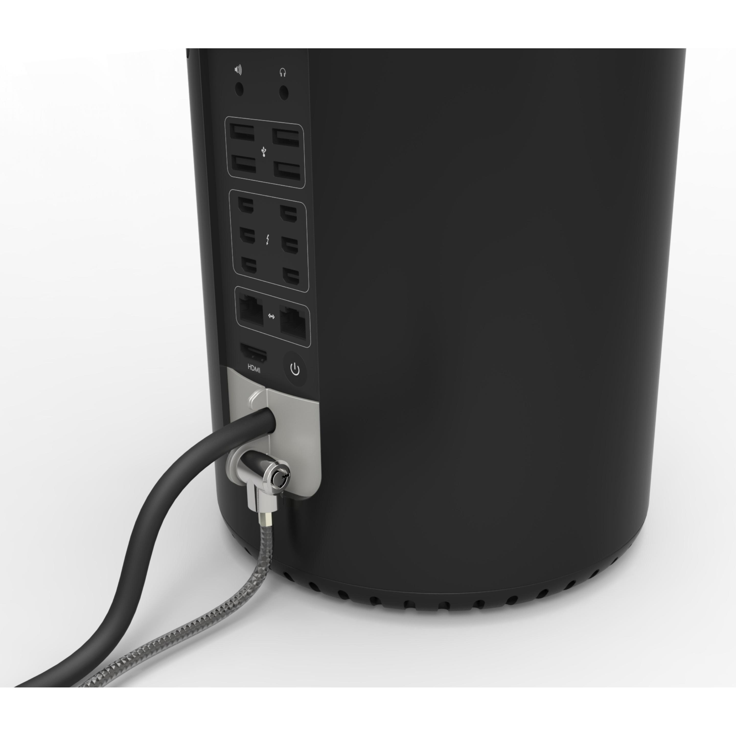 Maclocks Lock Bracket - Sicherheitskabelschloss für Mac Pro, Notebook Security, Schwarz