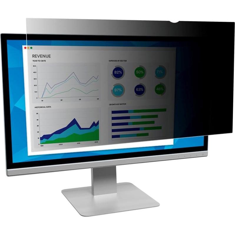 3M Blickschutzfilter für 19.5" Breitbild-Monitor (19.49", 16 : 9), Notebook Schutzfolie